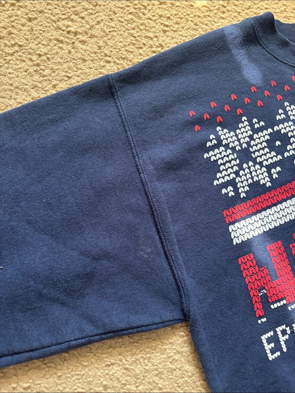 Disney Parks Navy Norway Epcot World Showcase Crewneck Size S - Picture 7 of 7